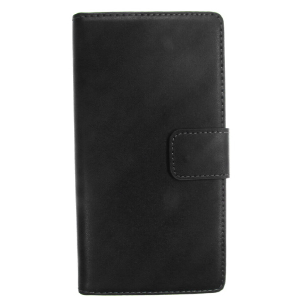 Tenké kožené pouzdro ve tvaru knihy pro LG G3 – černé 4250710554010
