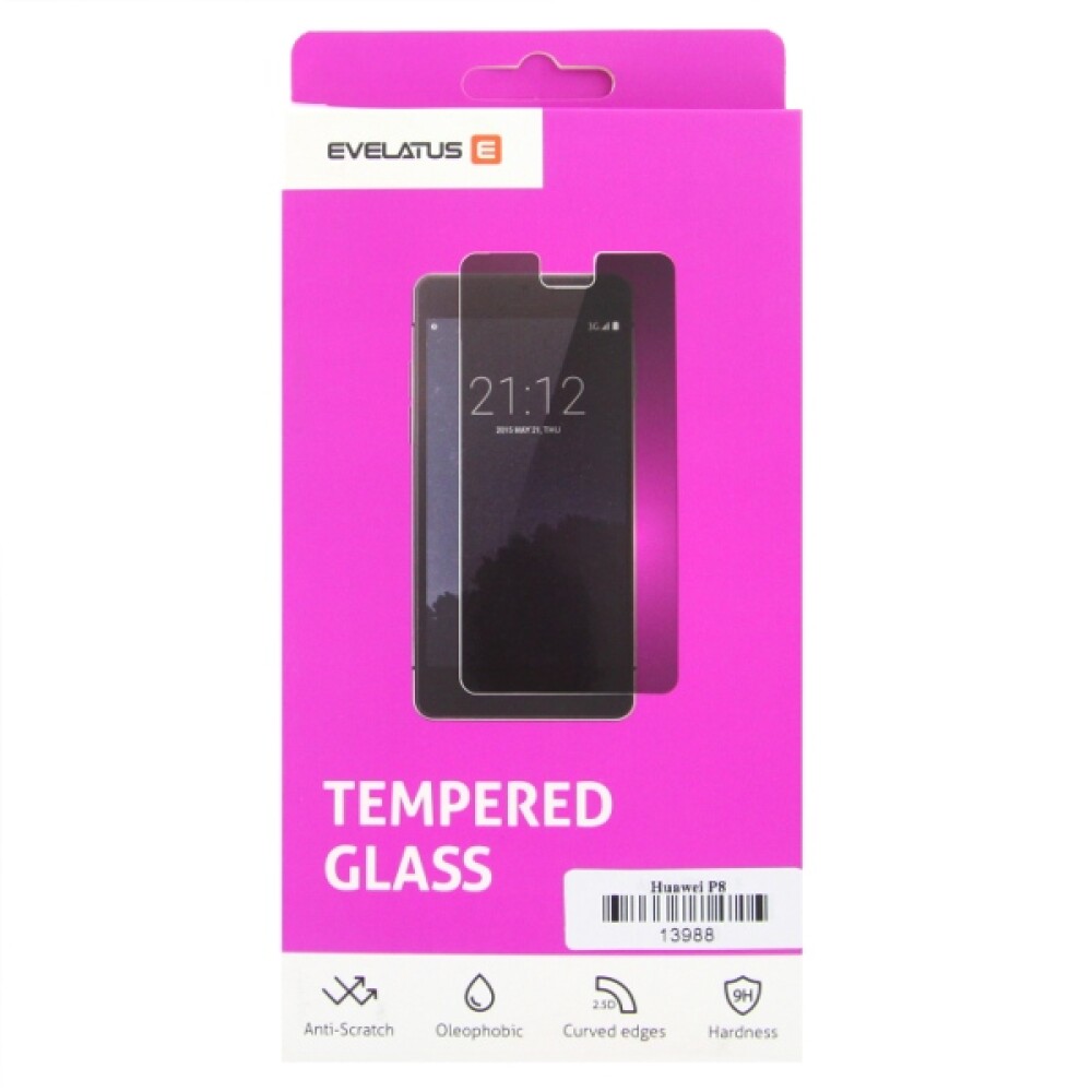 Tvrzené sklo Evelatus pro Huawei P8