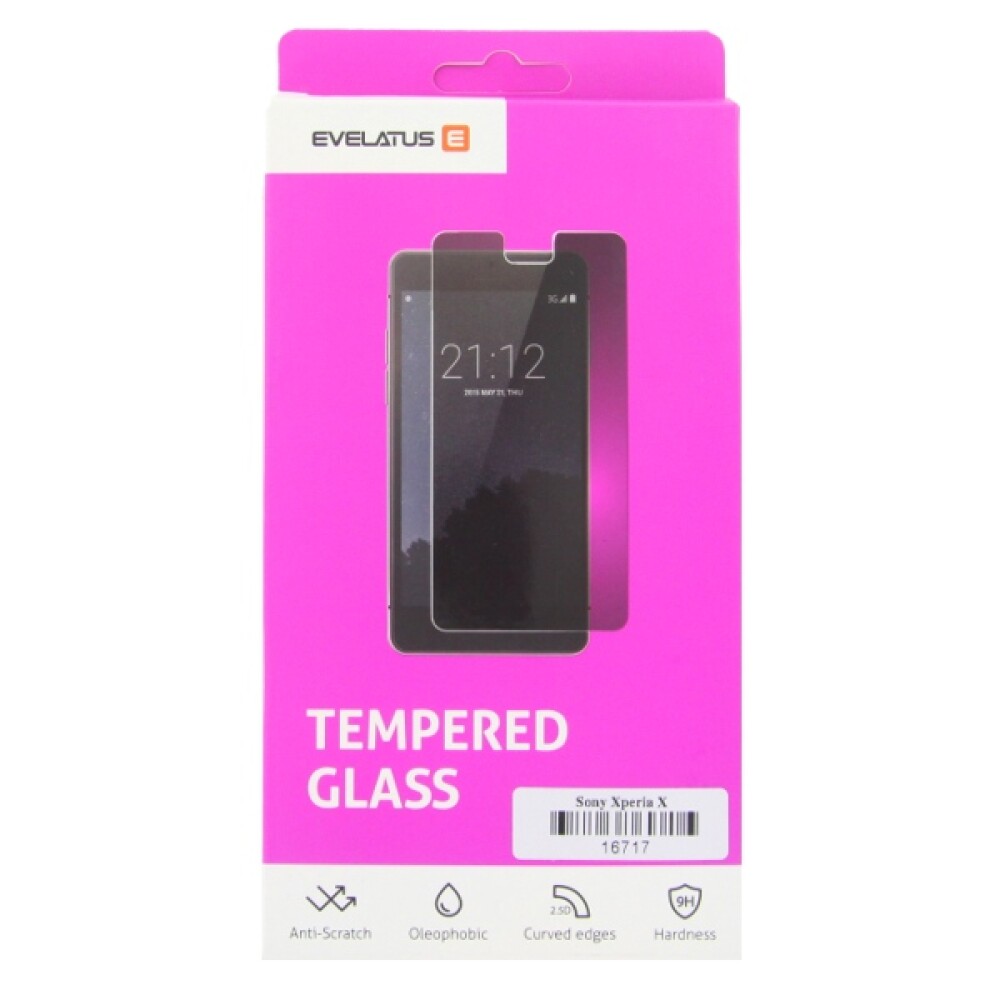 Tvrzené sklo Evelatus pro Sony Xperia X