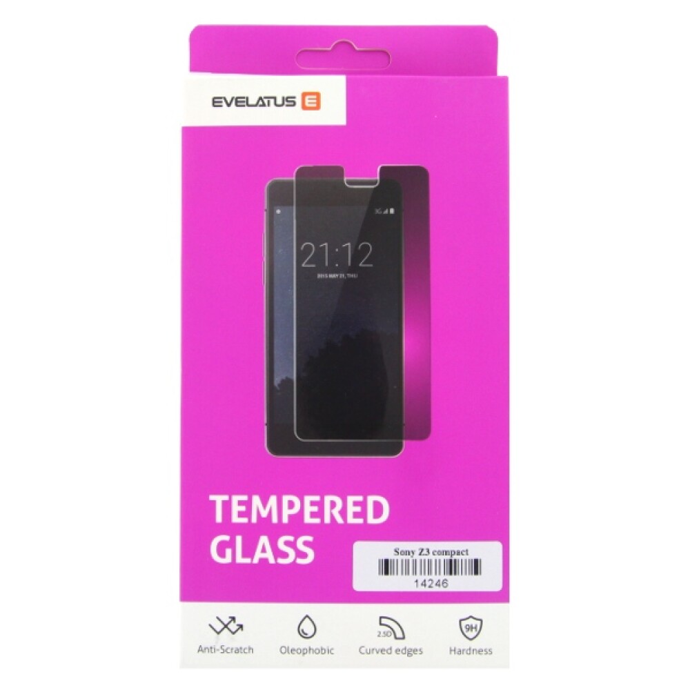 Tvrzené sklo Evelatus pro Sony Xperia Z3 Compact
