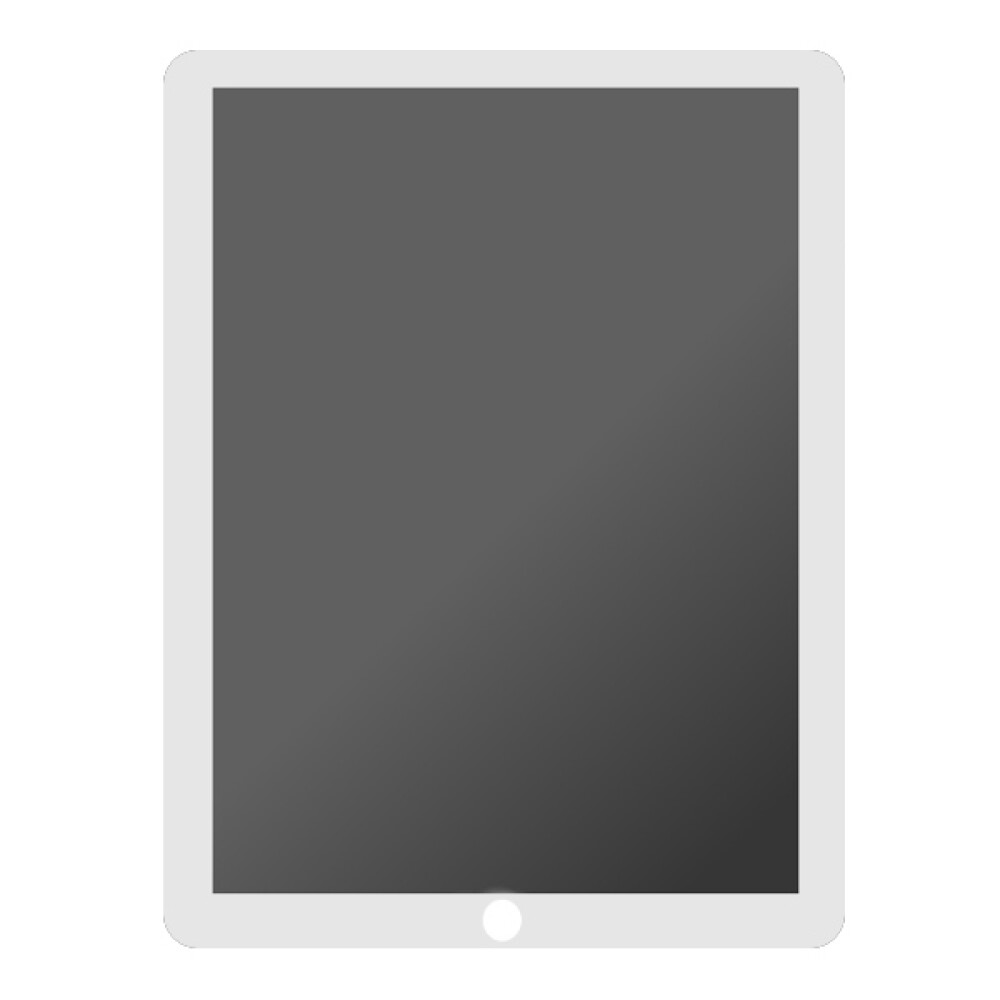 Vyměněný skleněný displej pro iPad Pro 12,9 (2015) (1. generace), bílý