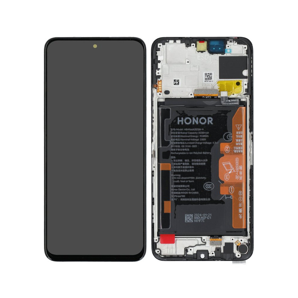 Vystavovací jednotka Honor + rámeček + baterie Honor 90 Smart/X7b 4G černá 0235AHDQ