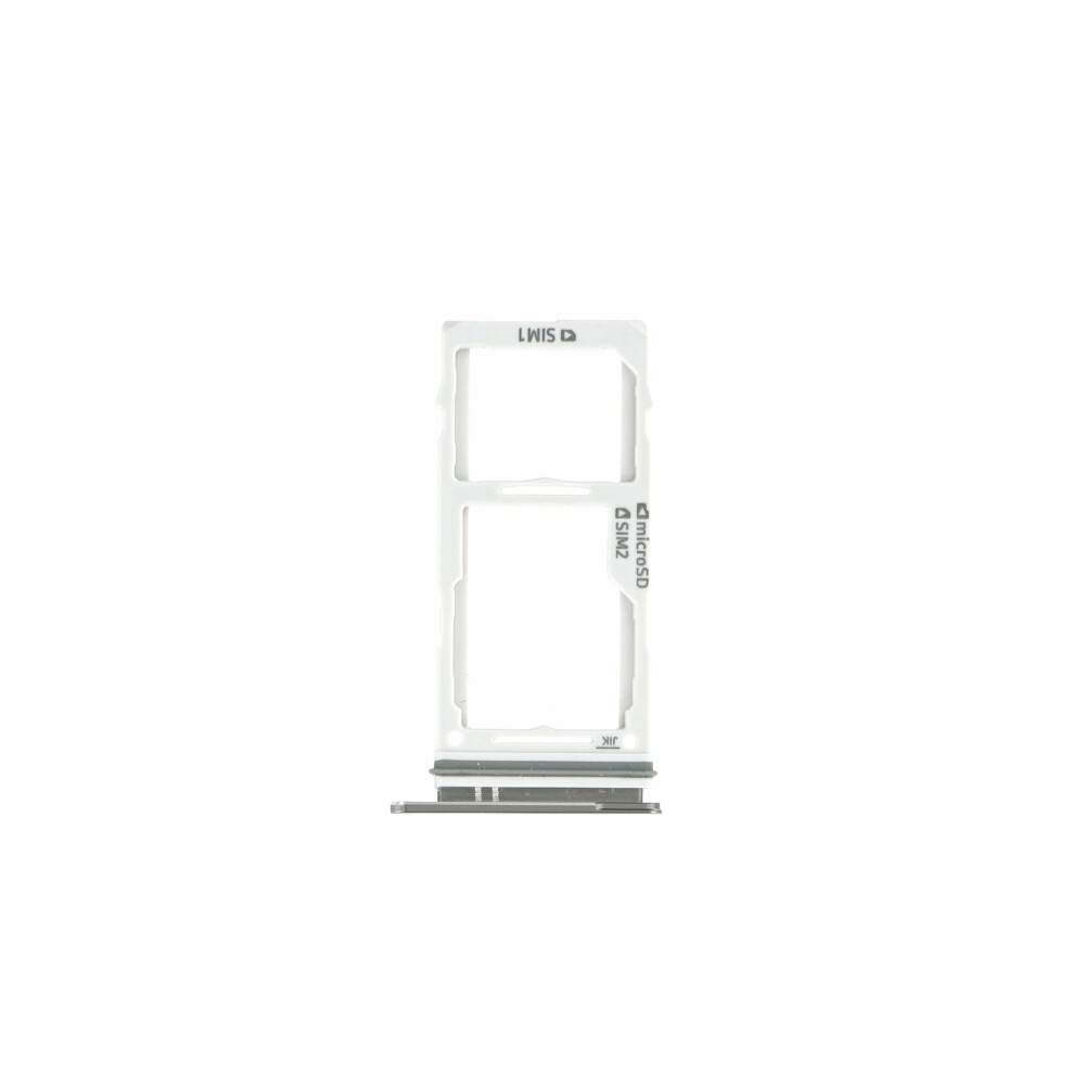 Zásobník na SIM kartu / kartu MicroSD Samsung G975 pro Galaxy S10+ (Dual), černý, GH98-43724A