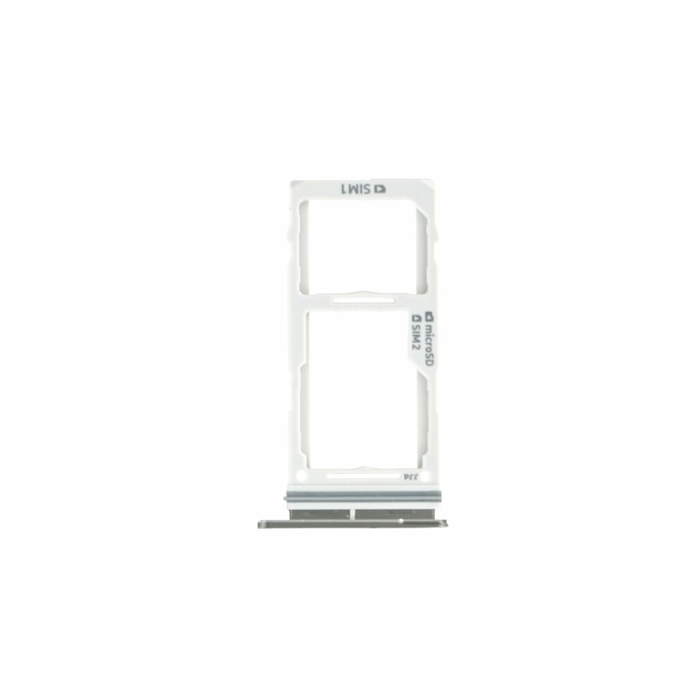 Zásobník pro SIM kartu / kartu MicroSD Samsung G973 pro Galaxy S10 (Dual), černý, GH98-43713A