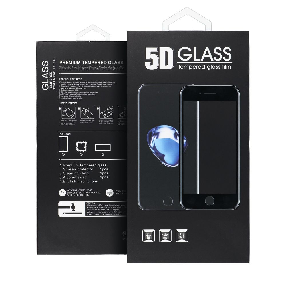 5D tvrzené sklo s celoplošným lepidlem – pro Xiaomi 17T PRO