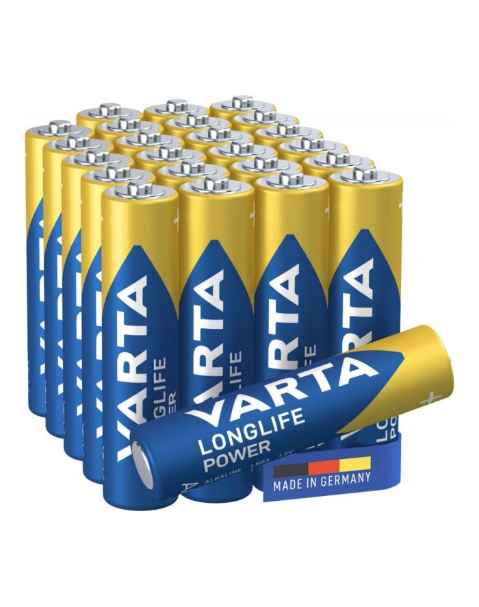Alkalická baterie VARTA R3 (AAA) Longlife Power, 24 ks