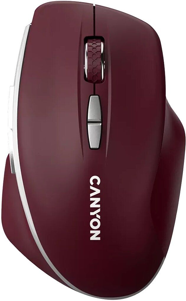 Bezdrátová myš BT 1200 dpi CANYON MW-21 červená