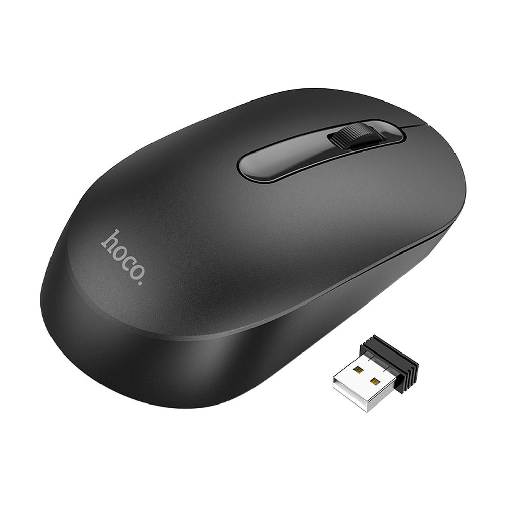 Bezdrátová myš Hoco 2,4 GHz 1200 dpi GM14, černá