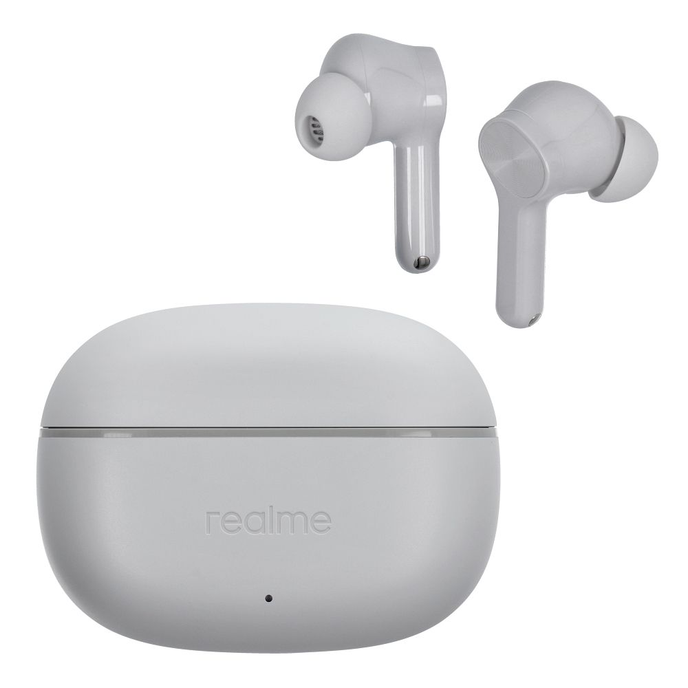 Bezdrátová sluchátka Realme Buds T200 Lite, barva storm grey