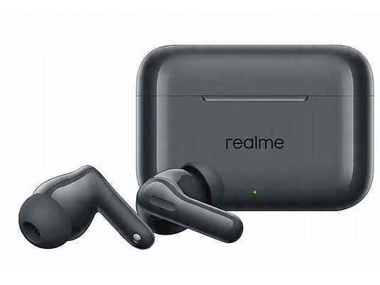 Bezdrátová sluchátka Realme Buds T200 v barvě mystic grey