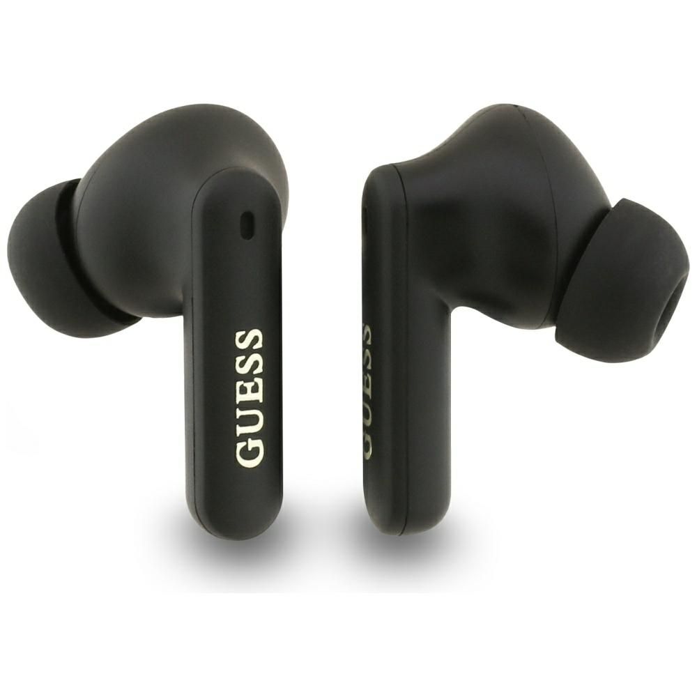 Bezdrátová sluchátka TWS ENC Guess 4G Classic s kovovým logem, růžová