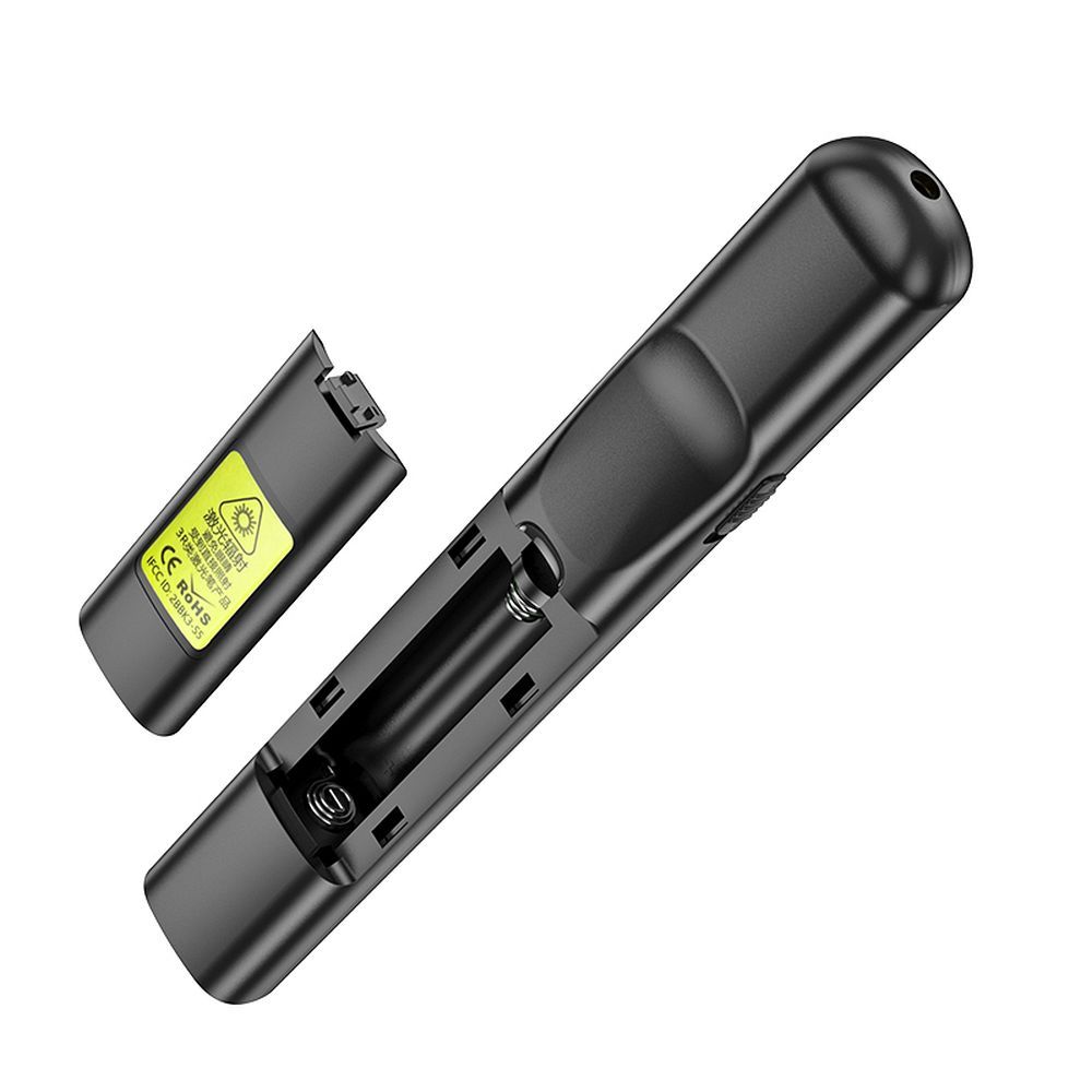 Bezdrátový laserový prezentér Hoco Bluetooth GM200, černý