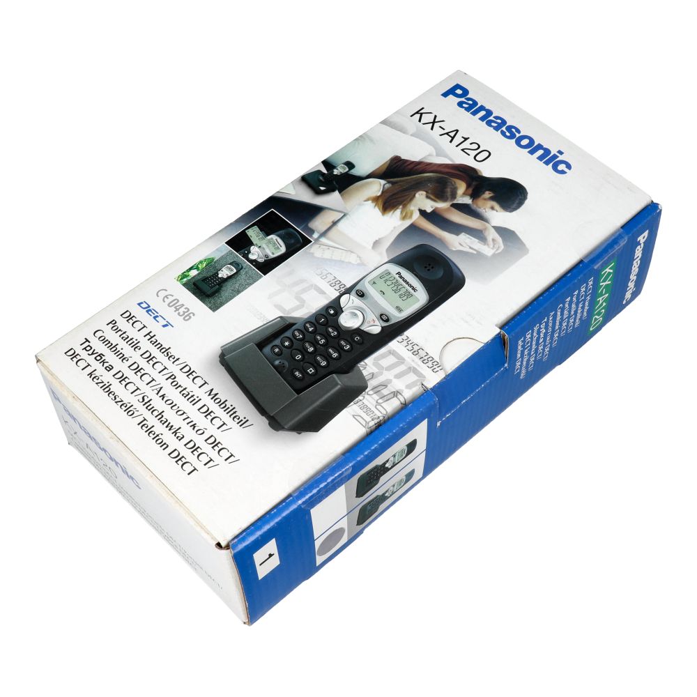 Bezdrátový pevný telefon PANASONIC KX-A120