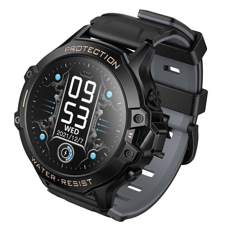 Chytré hodinky pro děti Hoco 1,28" 4G GPS s funkcí volání Y107 černé