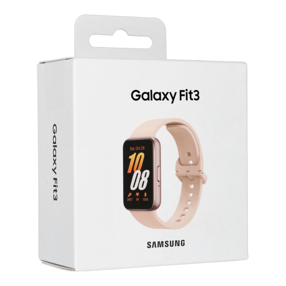 Chytré hodinky Samsung 1,6" AMOLED IP68 Fit3, růžové
