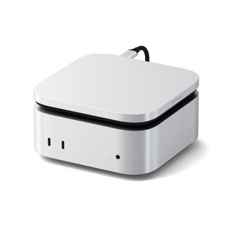 Diskový adaptér Satechi USB4 Slim NVMe SSD Enclosure, stříbrný