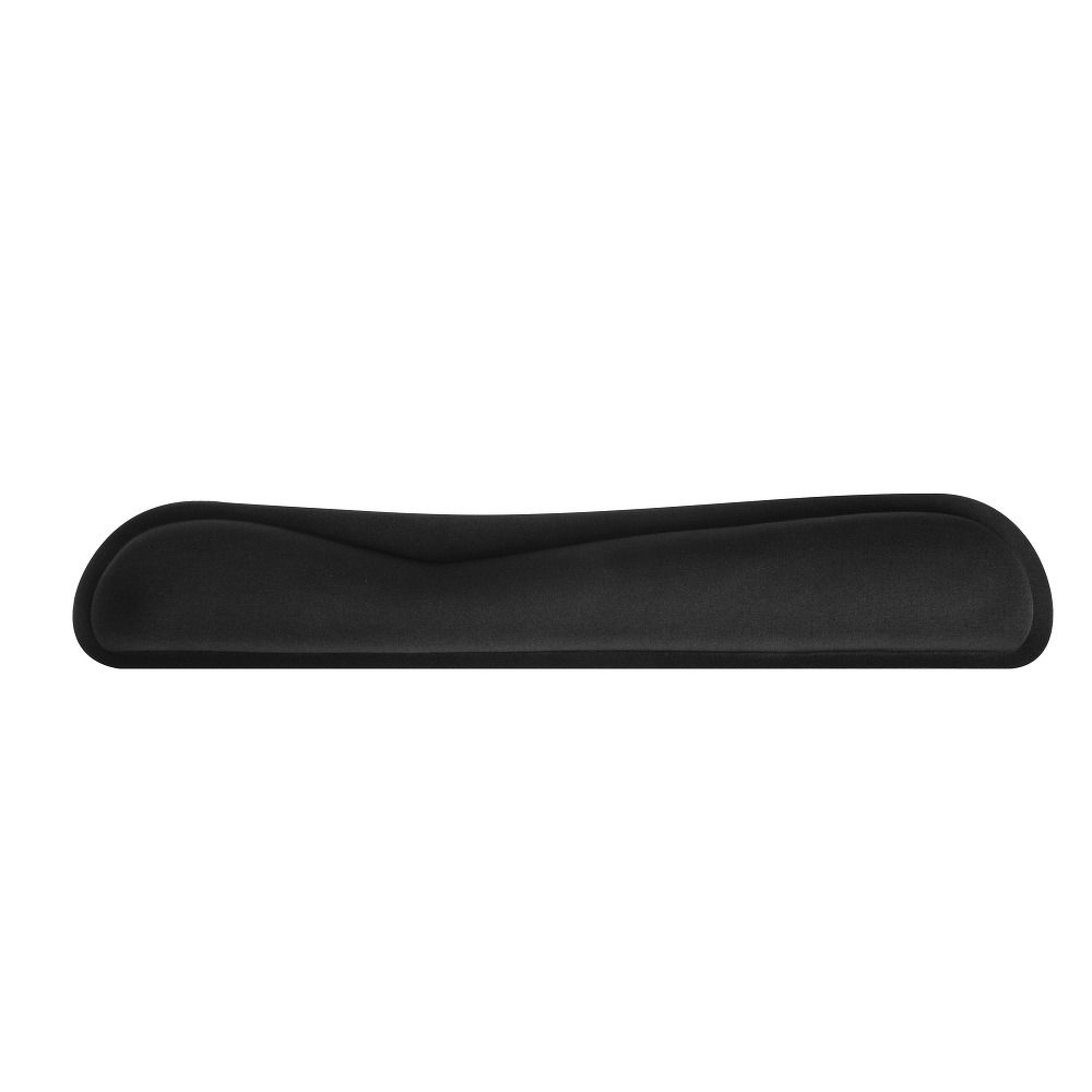 Ergonomická opěrka zápěstí pro klávesnici, 460 × 85 × 25 mm, černá