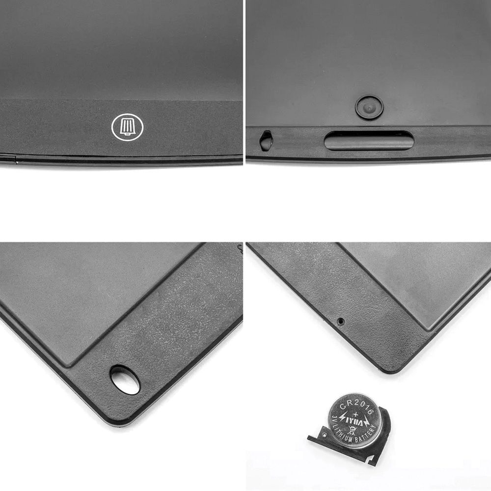 Grafický tablet s LCD displejem pro kreslení pro děti RC-K-338, černý