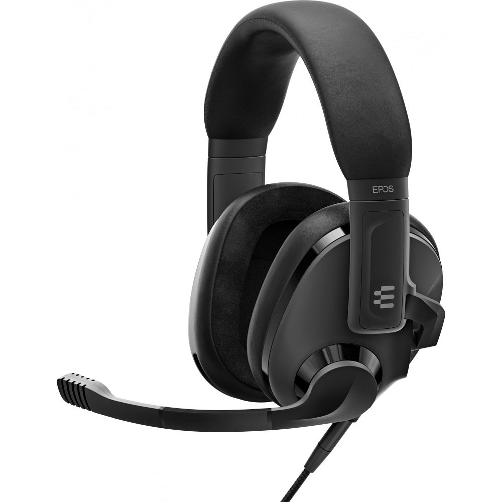 Kabelová sluchátka s konektorem 3,5 mm/USB a mikrofonem Sennheiser EPOS H3, černá