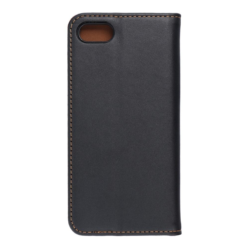 Kožěné pouzdro typu flip pro iPhone 7 / 8 / SE 2020 / SE 2022 Smart Pro Book, černé