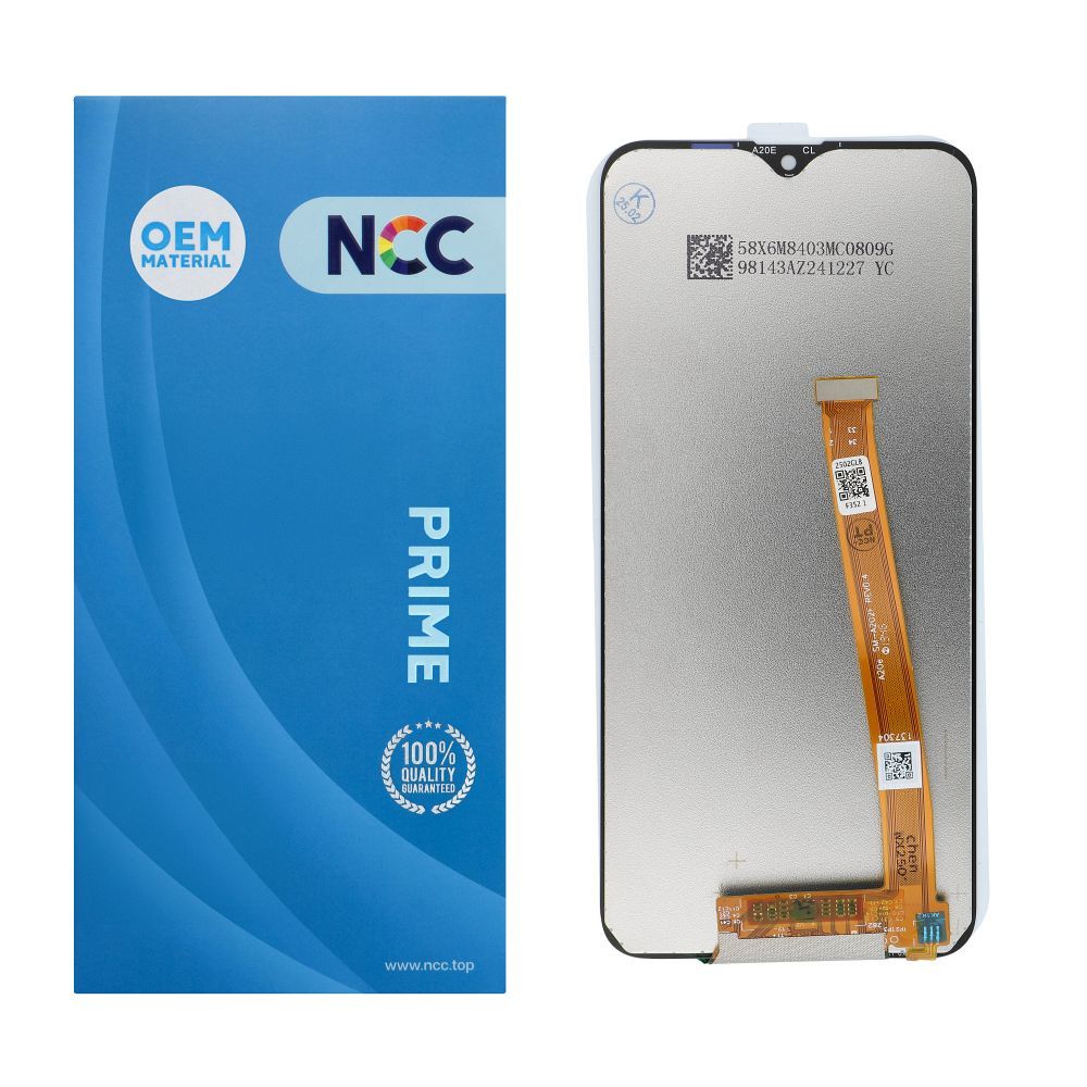 LCD displej NCC pro SAMSUNG A20E A202F (OEM) bez rámečku