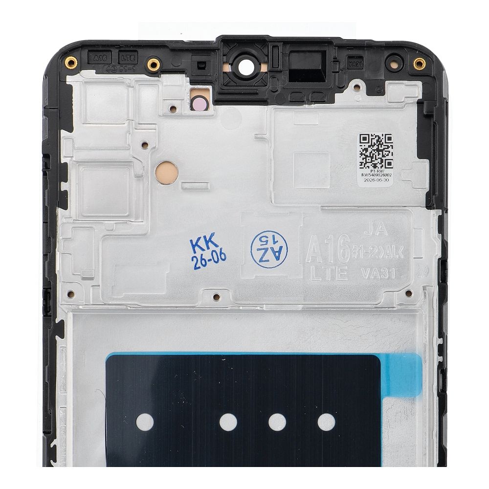 LCD displej REWA pro SAMSUNG A16 4G OLED, černý s rámečkem