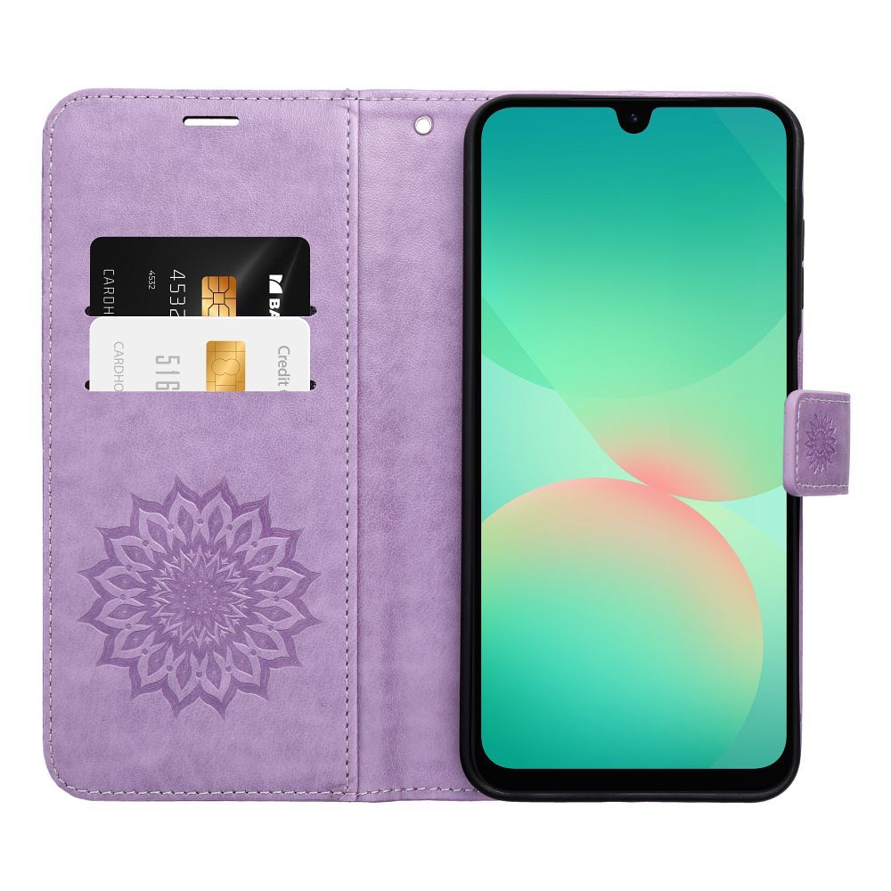 MEZZO Pouzdro na knihu pro XIAOMI Redmi Note 15 4G, mandala purple