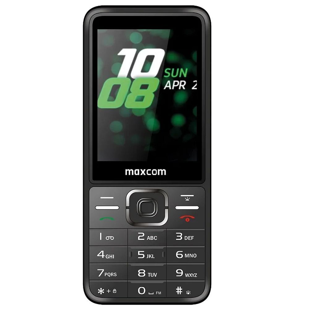 Mobilní telefon MAXCOM pro seniory MM244 SE, černý