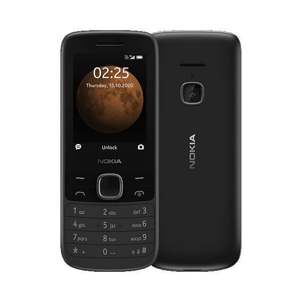 Mobilní telefon Nokia 225 4G Dual SIM 128 MB, černý