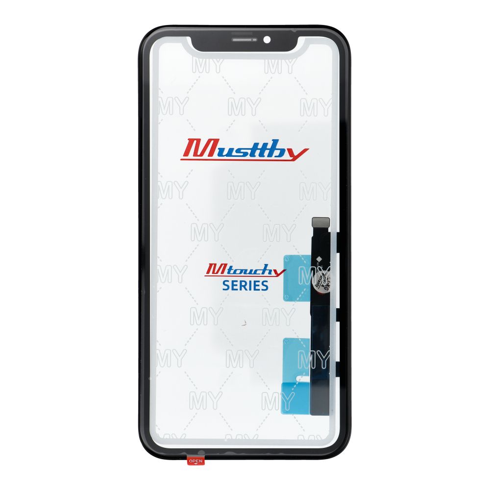 MUSTTBY Dotykový displej + rámeček + OCA pro iPhone XR