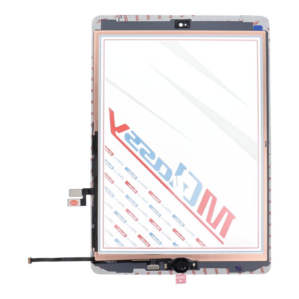 MUSTTBY Dotykový displej + zadní nálepka + kryt Home pro iPad 8 (bílý)