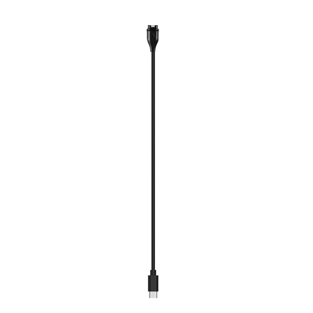 Nabíjecí kabel typu C pro chytré hodinky GARMIN FENIX 5 / 5 Plus / 5S / 5X / 6 / 6S / 6X / 7 / VIVOACTIVE 3 atd. HD24, 1 m, černý