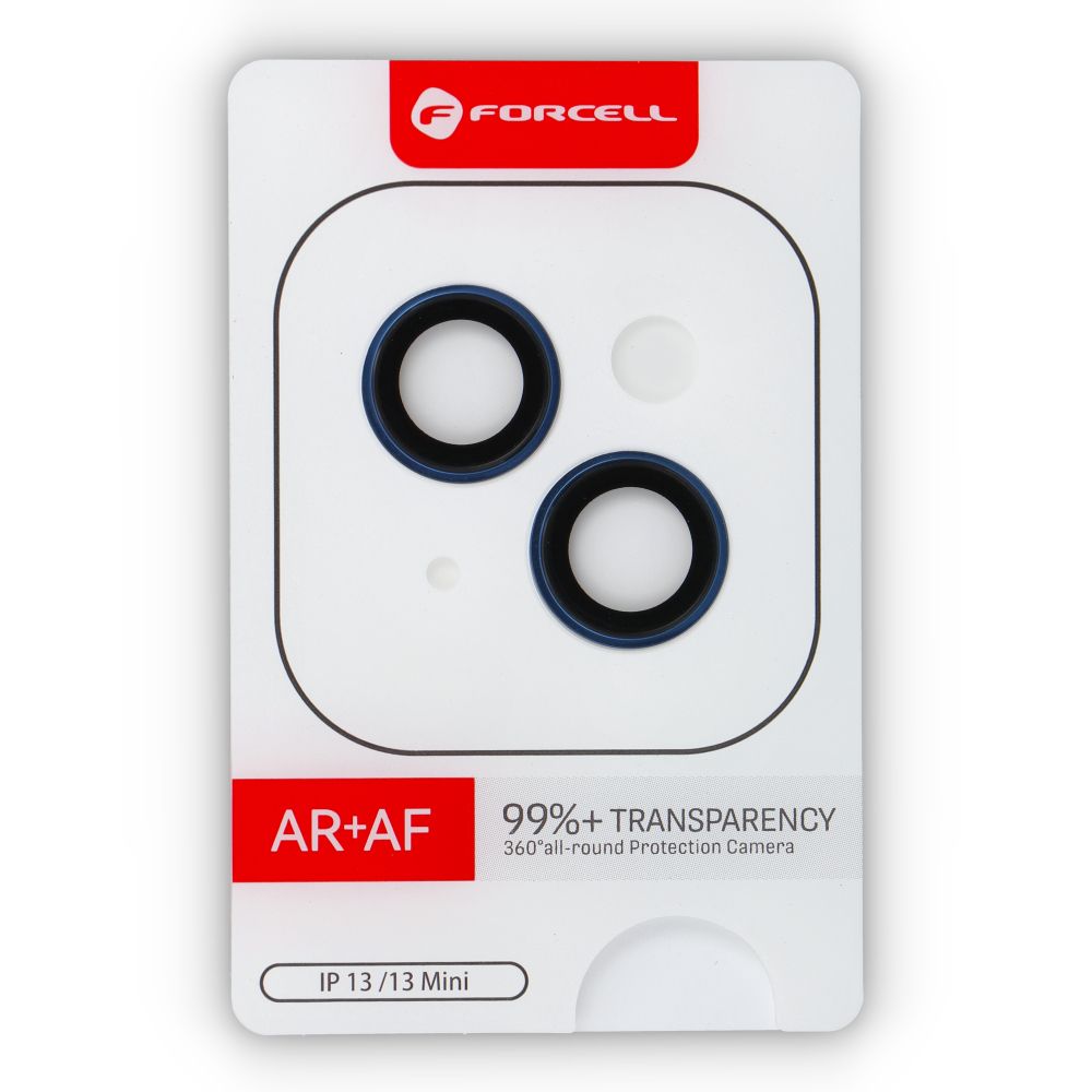 Objektiv z tvrzeného skla pro iPhone 13 / 13 Mini Forcell Premium, modrý
