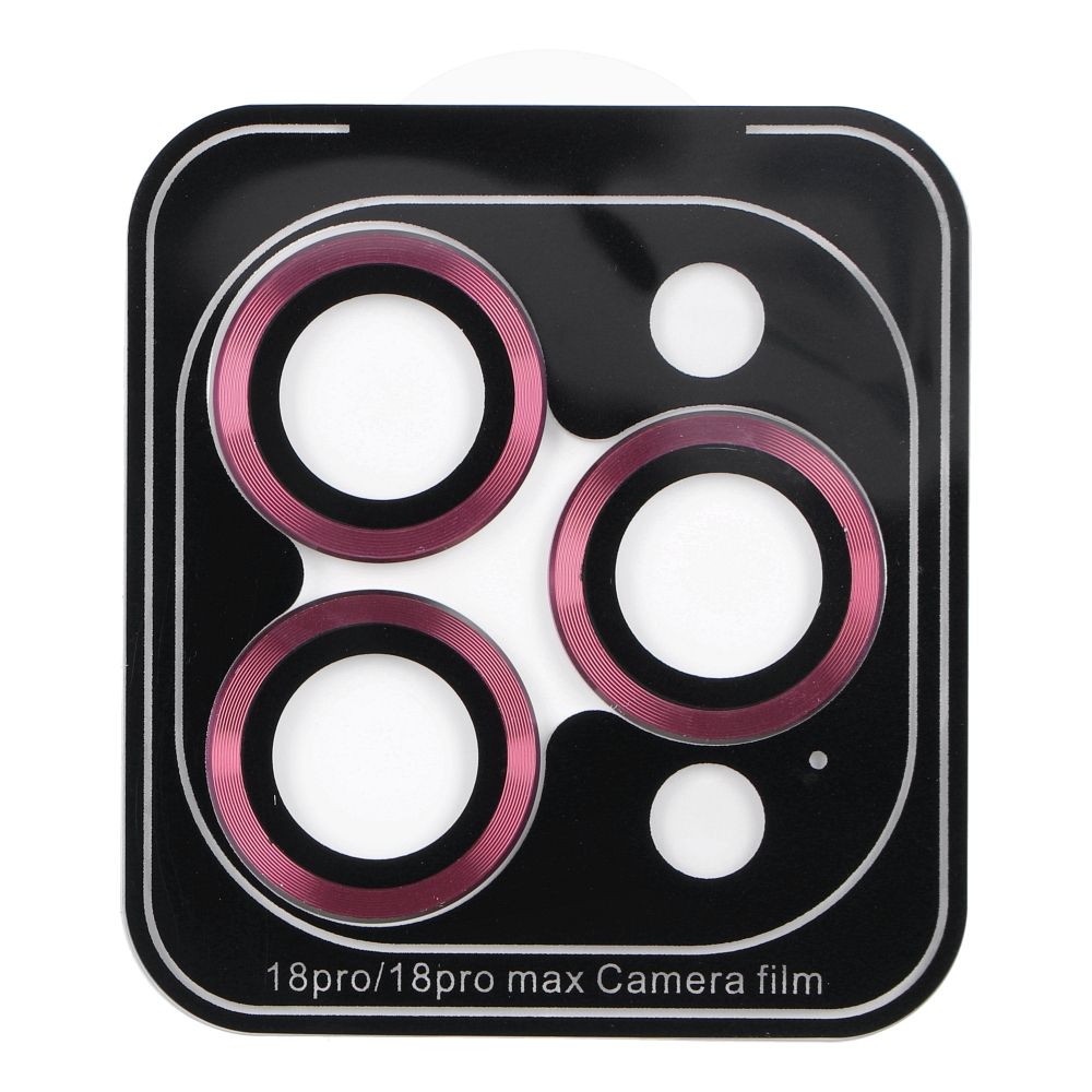 Ochranná fólie na objektiv fotoaparátu BLUE STAR – snadná instalace pro iPhone 18 Pro / 18 Pro Max, barva: vínová