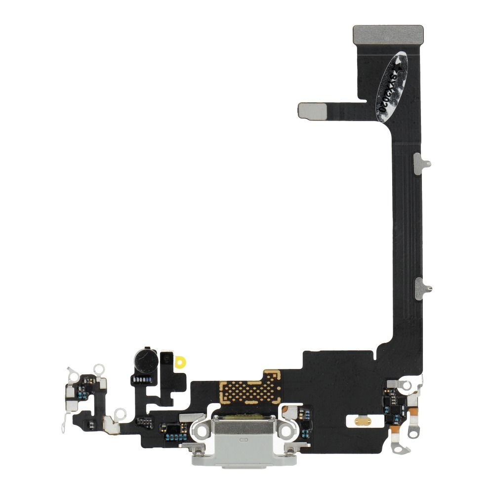 Ohebný kabel s nabíjecím konektorem pro iPhone 11 PRO, bílý
