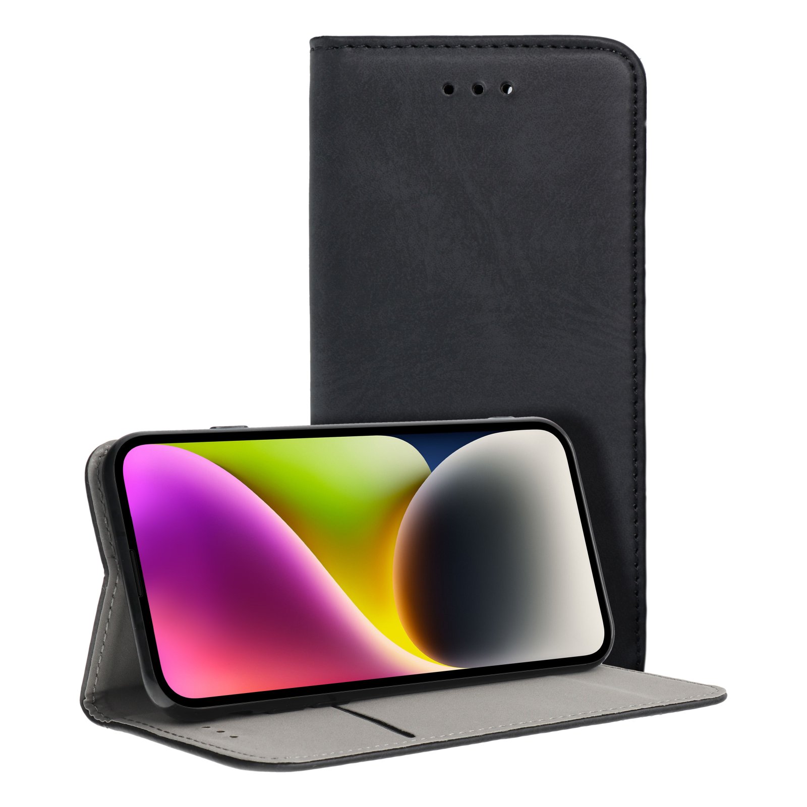Otočné pouzdro pro Honor 600 PRO Smart Magneto, černé