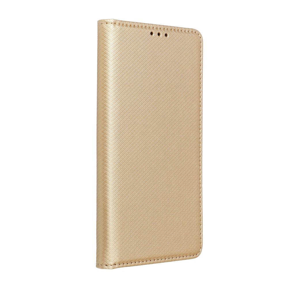 Otočné pouzdro pro iPhone 14 PRO MAX Smart Case Book, zlaté