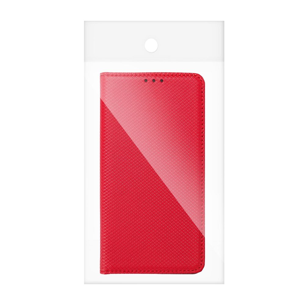 Otočné pouzdro pro iPhone 14 PRO Smart Case Book, červené