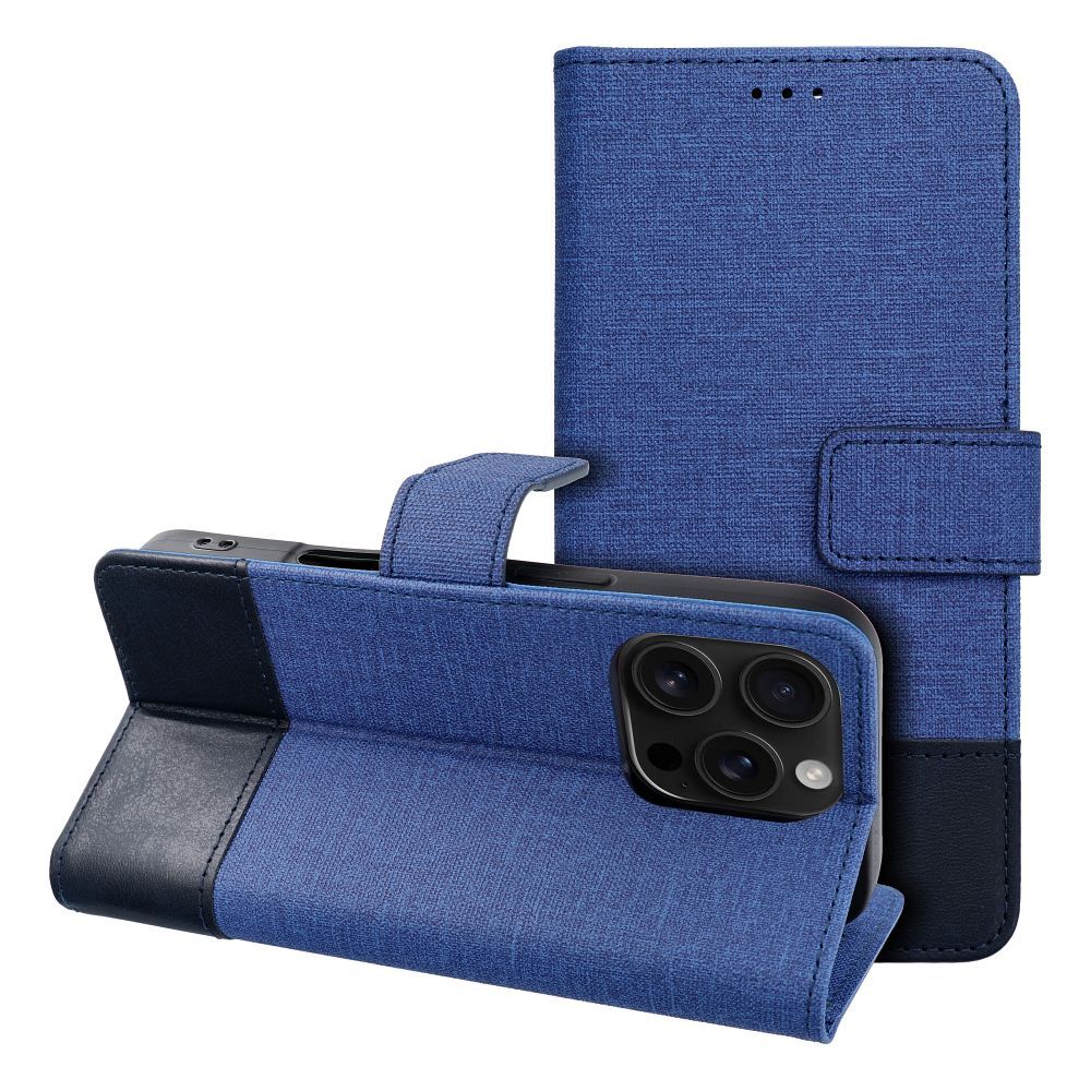 Otočné pouzdro pro iPhone 17 PRO / 18 PRO Gomma Book, modré