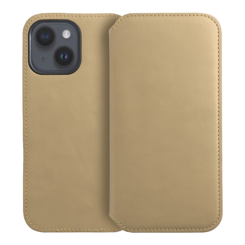 Otočné pouzdro pro iPhone 17 PRO MAX / 18 PRO MAX s dvojitou kapsou, zlaté
