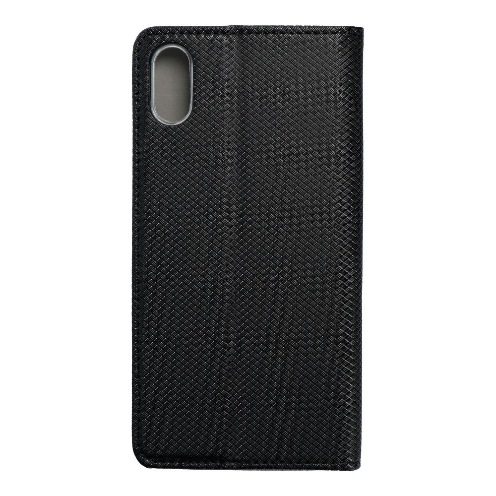 Otočné pouzdro pro iPhone XR Smart Case Book, černé
