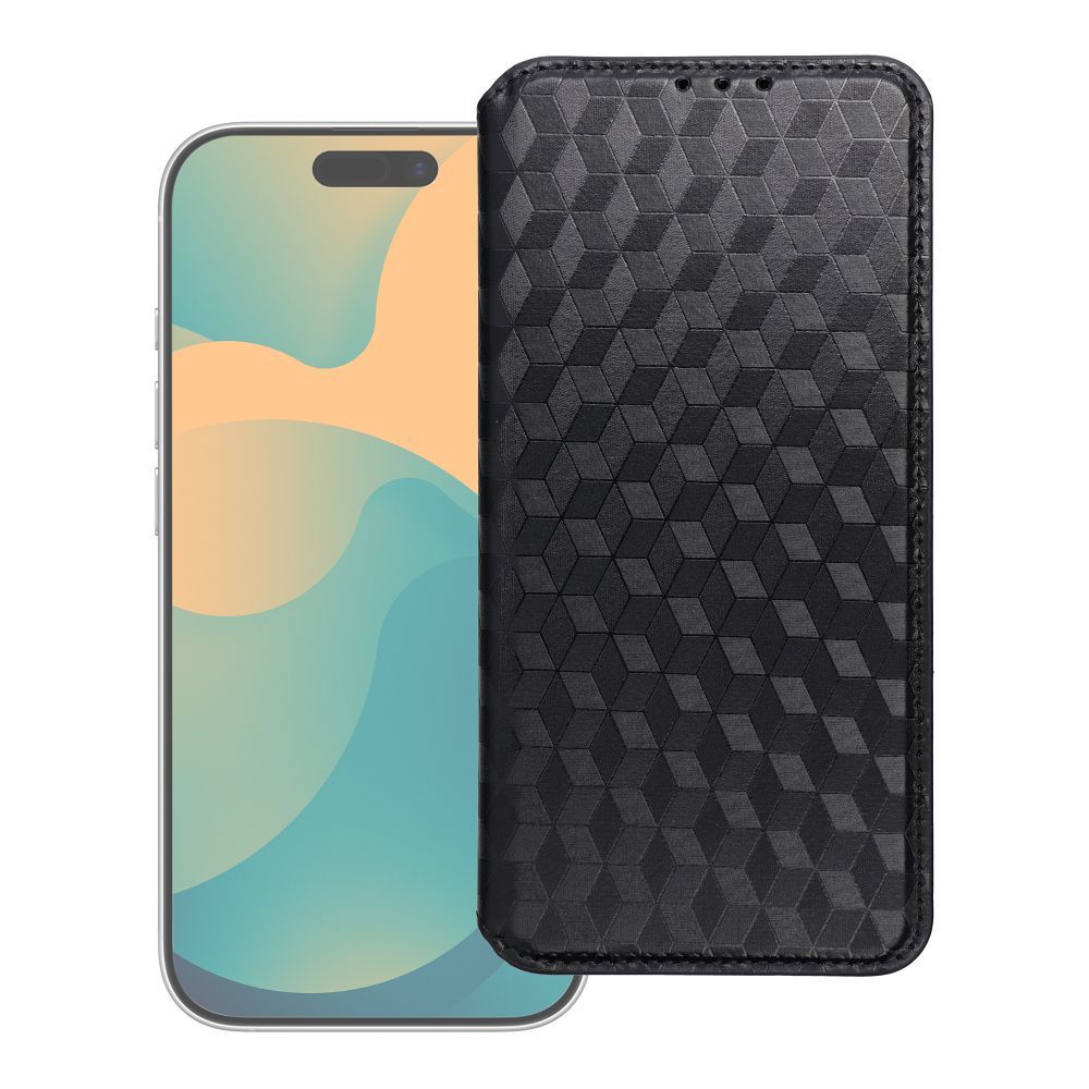 Otočné pouzdro pro Motorola G37 Cubic Book, černé