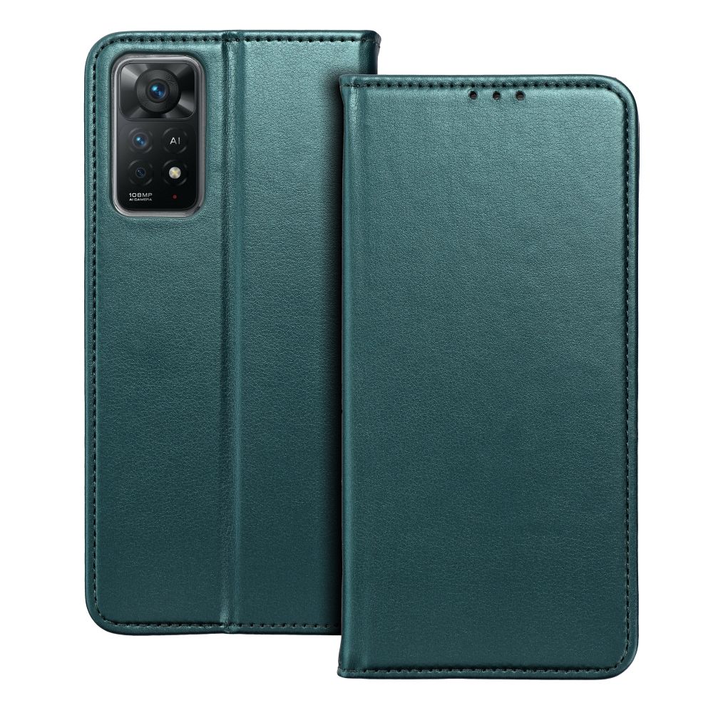 Otočné pouzdro pro Motorola G84 Smart Magneto, tmavě zelené