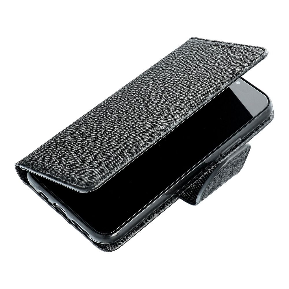 Otočné pouzdro pro Samsung A13 5G / A04S Fancy Book, černé