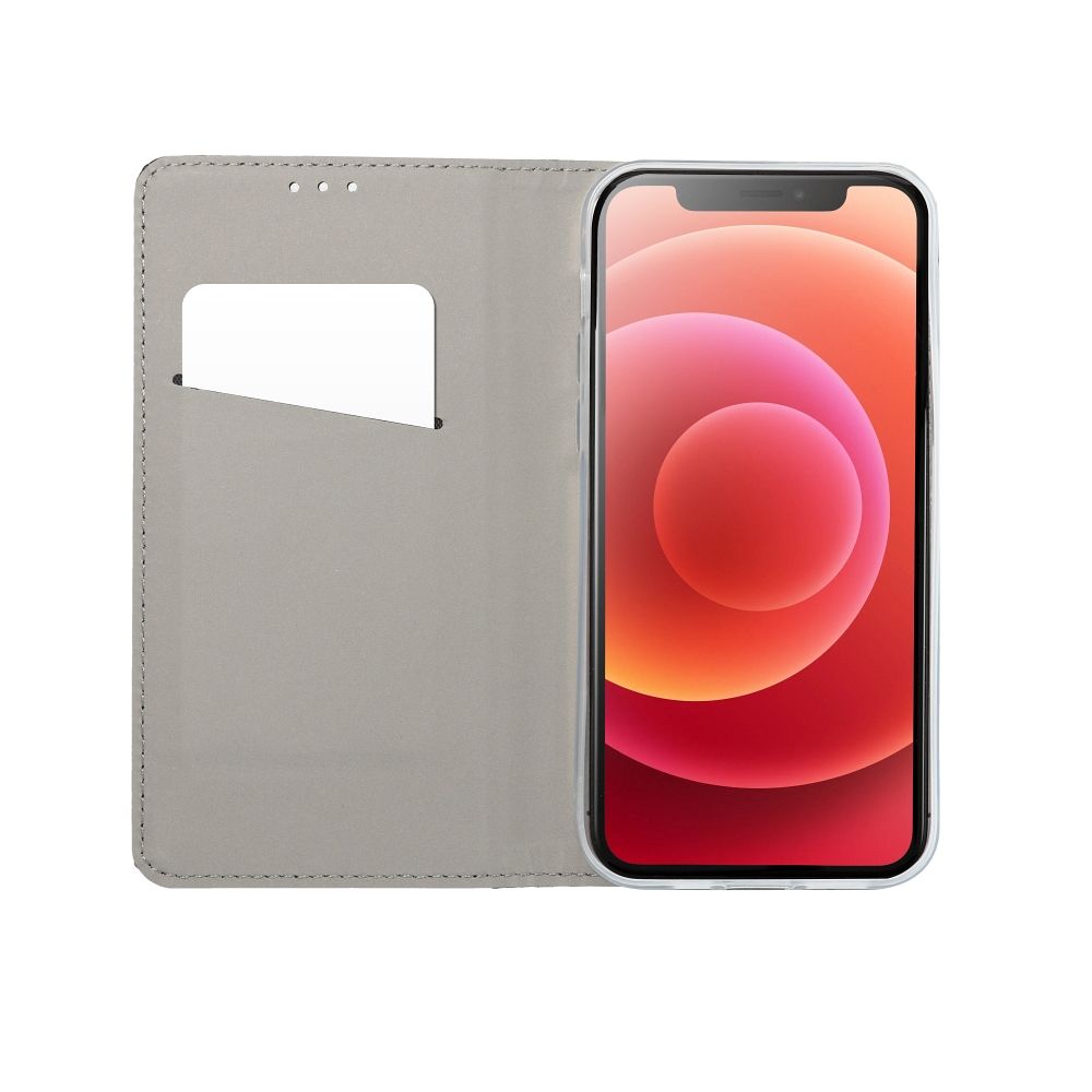 Otočné pouzdro pro Samsung A14 4G / A14 5G Smart Case Book, červené