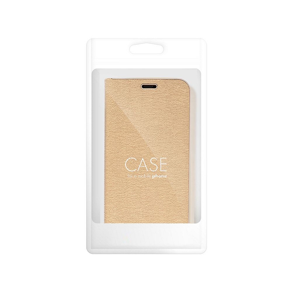 Otočné pouzdro pro Samsung A23 5G Luna Book Gold, zlaté