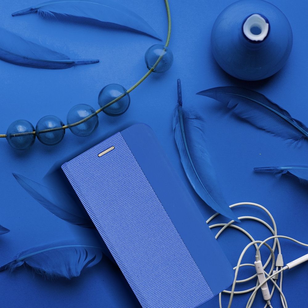 Otočné pouzdro pro Samsung A27 Sensitive Book, modré