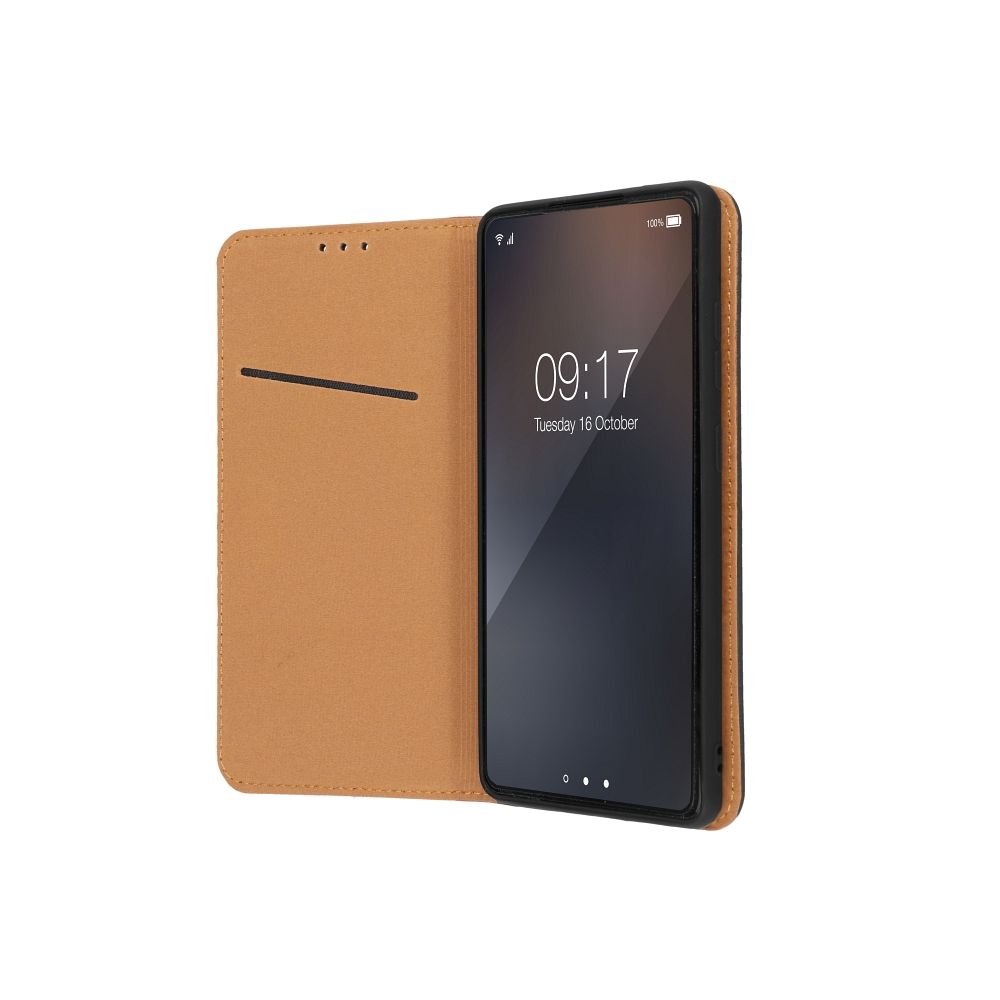 Otočné pouzdro pro Samsung A27 Smart Pro Book, kožené, černé