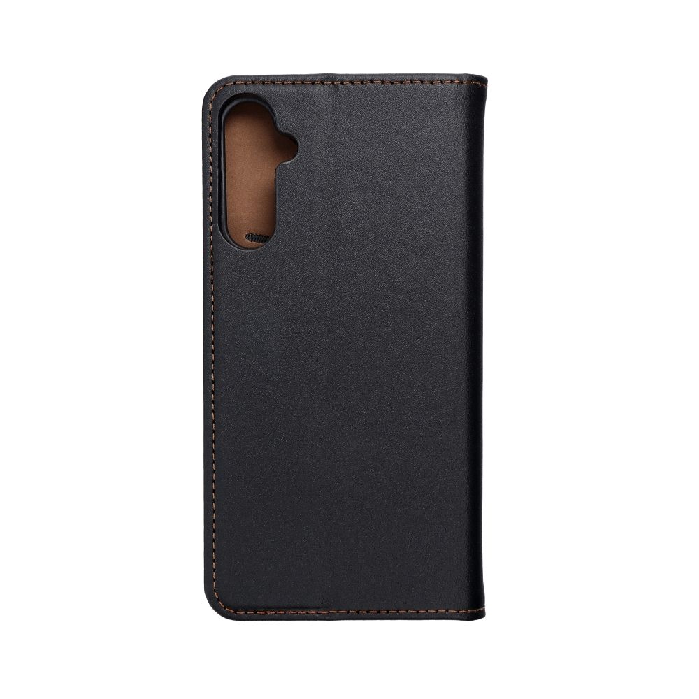Otočné pouzdro pro Samsung A34 5G Smart Pro Book, kožené, černé