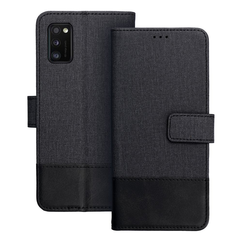 Otočné pouzdro pro Samsung A41 Gomma Book, černé